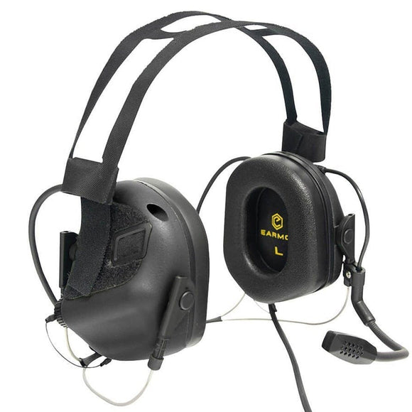 EARMOR M32N-Mark3 MilPro Military Standard Headset - Black