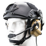 EARMOR M32H MOD4 Tactical Headset Electronics Communication Hearing Protector - Coyote Brown