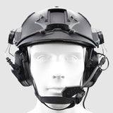 EARMOR M32H MOD4 Tactical Headset IPSC Shooting Communication Earphone- Cadet Greyn