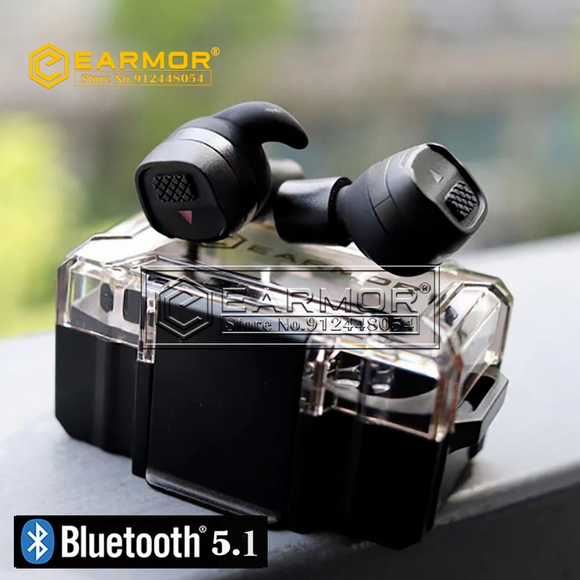 EARMOR Bluetooth Earbuds Hearing Protection Earbuds for Shooting / Hunting / Range