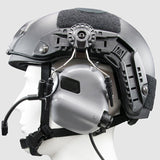 EARMOR M32H MOD4 Tactical Headset IPSC Shooting Communication Earphone- Cadet Greyn