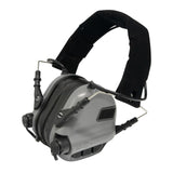 EARMOR M31 MOD4 Tactical Headset Noise Reduction Hearing Protector - Cadet Grey
