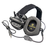 EARMOR M32 MOD4 Tactical Headset & Exfil Helmet Rail Adapter Set 6 Color
