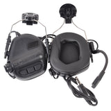 EARMOR M32H MOD4 Tactical Headset Communication Noise Canceling for ARC Rails Helmet