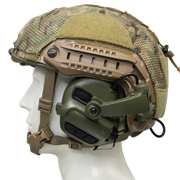 Navy Rac EARMOR M31X-Mark3 MilPro Military Headset ARC Rail Electronic Hearing ...