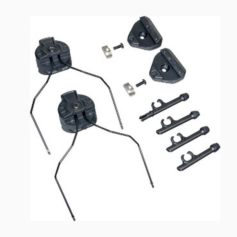 EARMOR HeadSet M-LOK 3M PELTOR & MTEK PULX Rails Adapter Attachment Kit ...