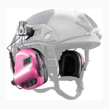 EARMOR M31H ARC Helmet Headset Electronic Hearing Protector Shooting Earmuff - Pink