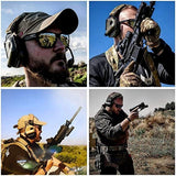 EARMOR M31 MOD4 Shooting Headset Earmuffs Hearing Protection NRR 22dB - Foliage Green